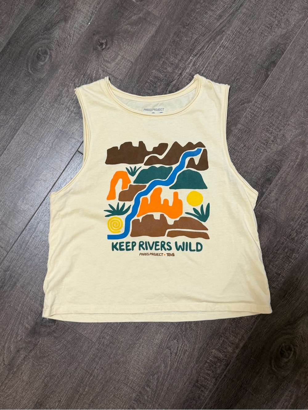 Parks Project X Teva Wild River Tank - size small